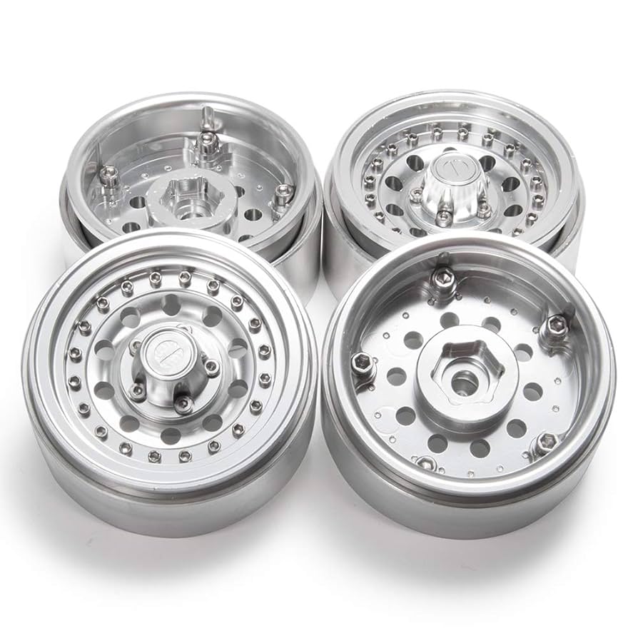 1.9インチ　ビードロックホイール INJORA 1.9インチ ビードロック ホイールリム 3スタイル 1/10 RC